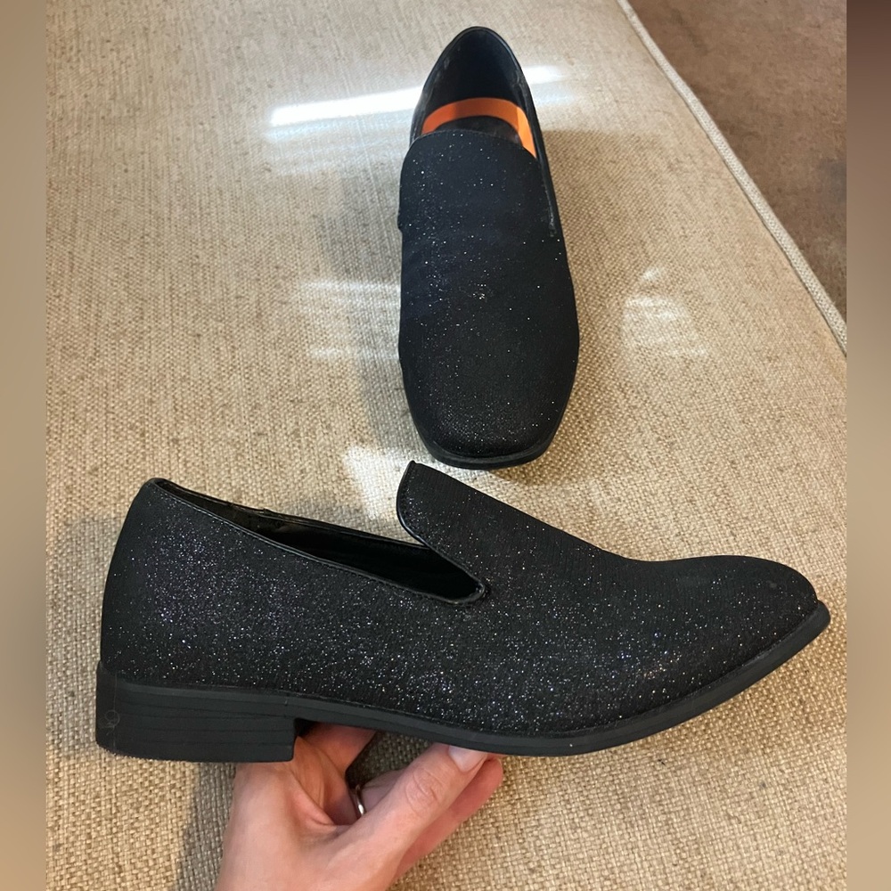 Jodano sparkle loafers with memory foam